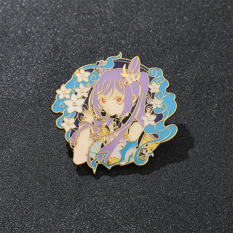 Брошь в виде аниме фигурки Genshin|Броши| |