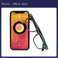 m juniu new smart glasses wireless bt 5 0 hands free calling music audio sport headset eyewear intelligent eyeglasses for iphone