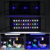 super slim leds aquarium lighting aquatic plant grow light waterproof 30cm extensible full spectrum led light decoration lamp