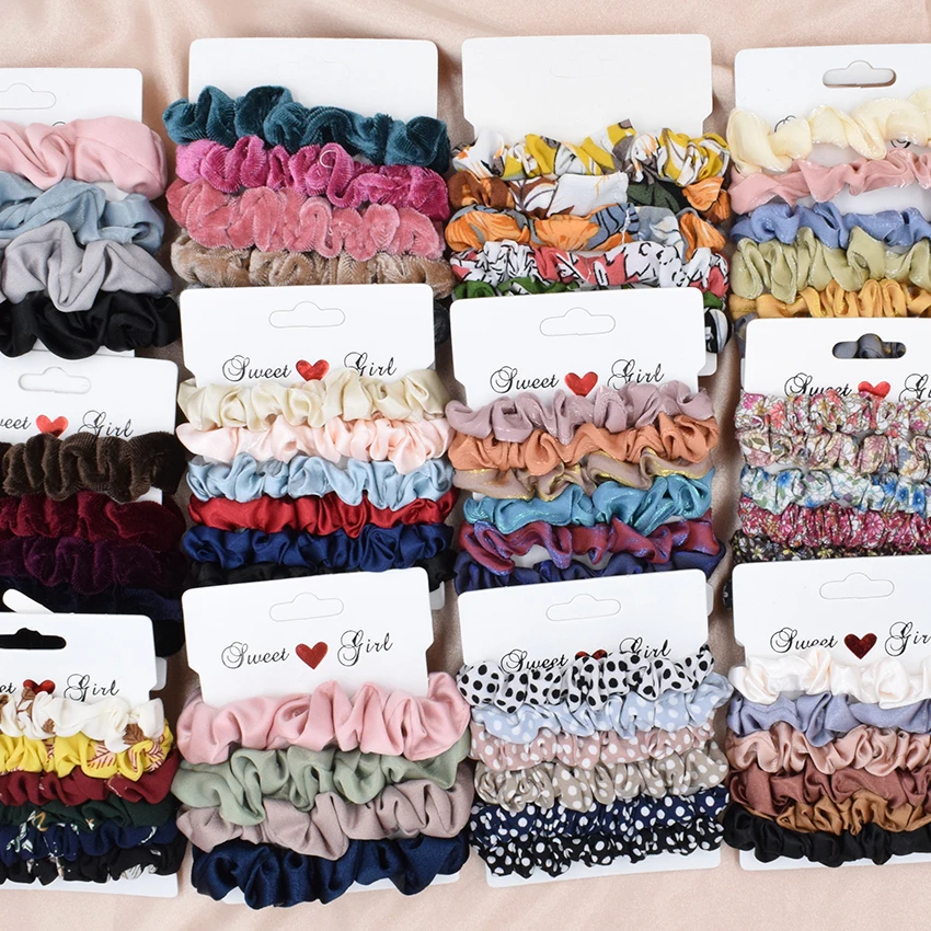 2/36/лот модные простые базовые резинки для волос хвост держатель с леопардовым