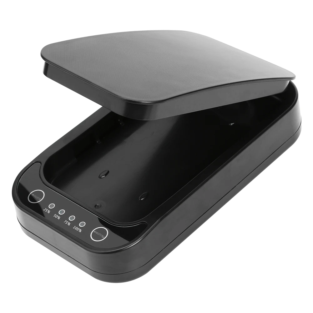 

Multifunction UV Disinfection Box USB Powered Portable Automatic Disinfection Sterilizer Case for Phone Mask Toothbrush NailTool