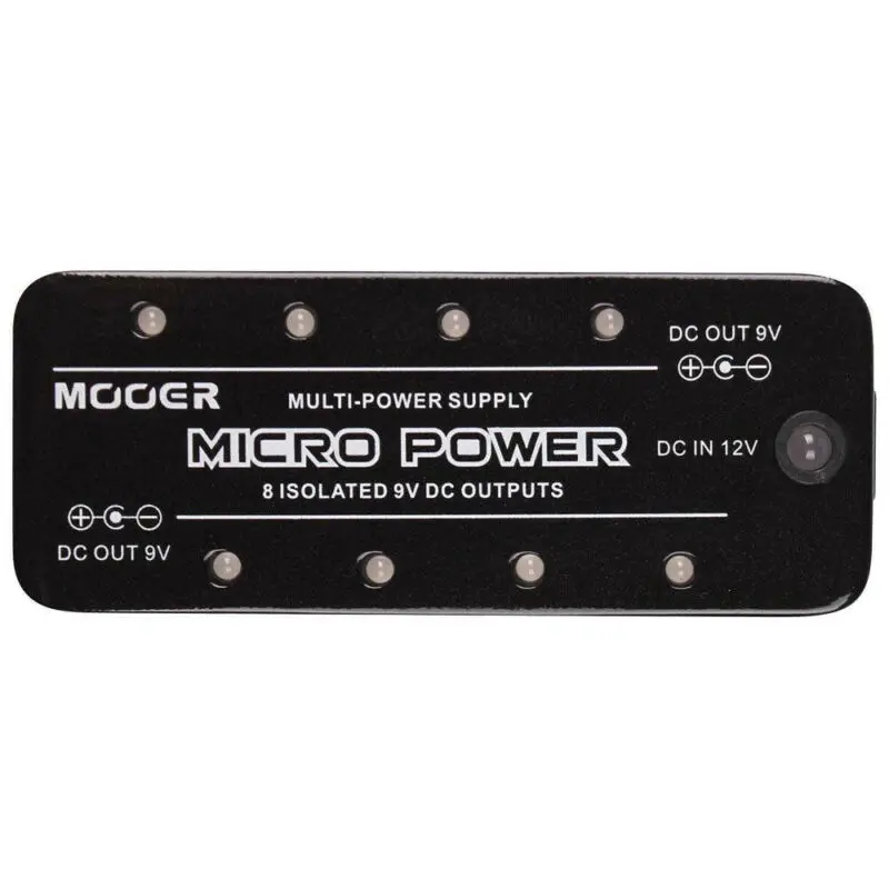 

Mooer Mpw1 Micro Power электронная педаль эффектов для электрогитары источник питания Гитара Аксессуары 8 портов 9 В синтезатор