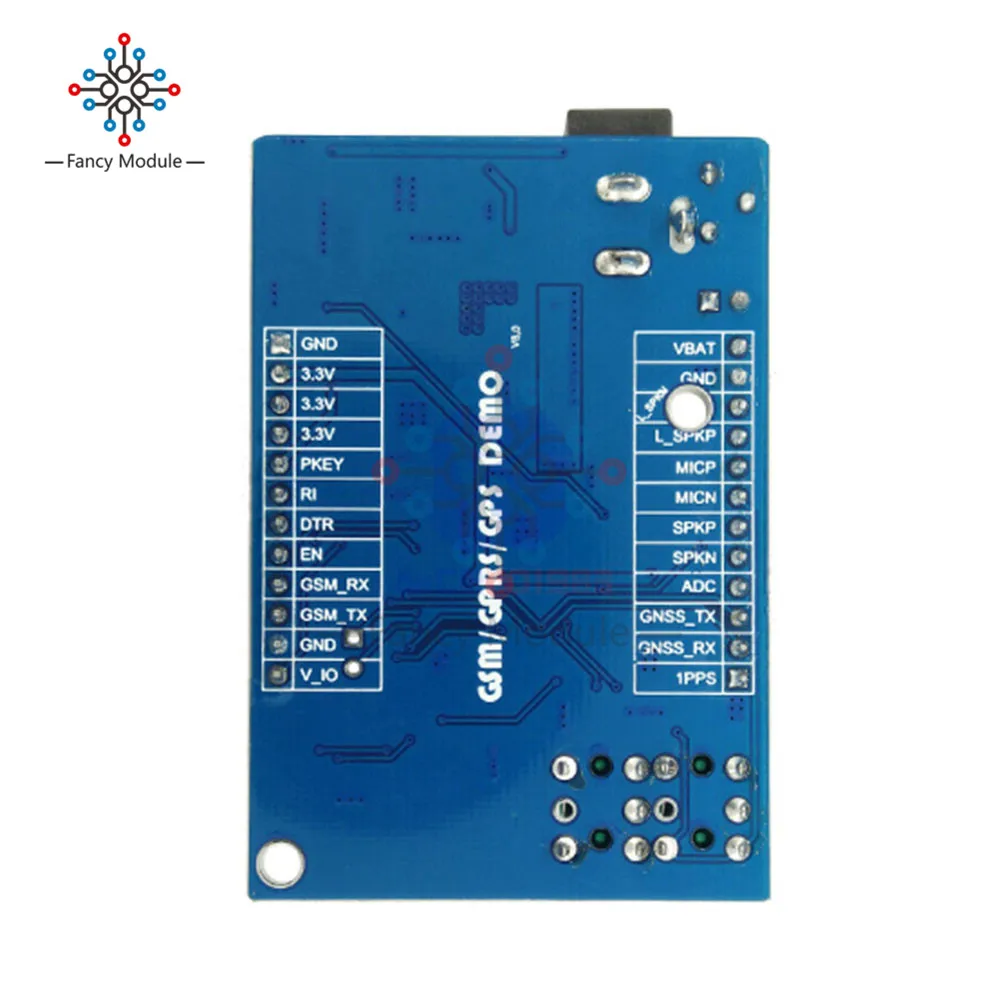 Diymore беспроводной модуль A7 GSM GPRS gps 3 в 1 модуль щит поддержка голосового короткого сообщения Универсальный для Arduino STM32 51MCU