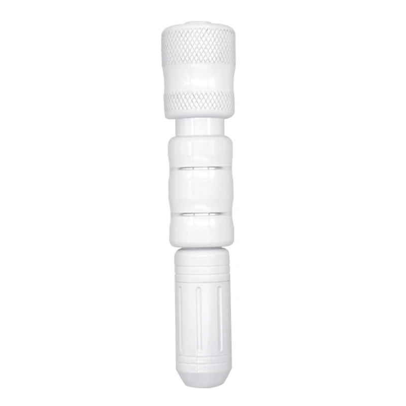 

High Pressure Hyaluronic Gun No-Needle Hyaluron Acid Pen For Anti Wrinkle Anti-Aging Ampoule Head Syringe(white)