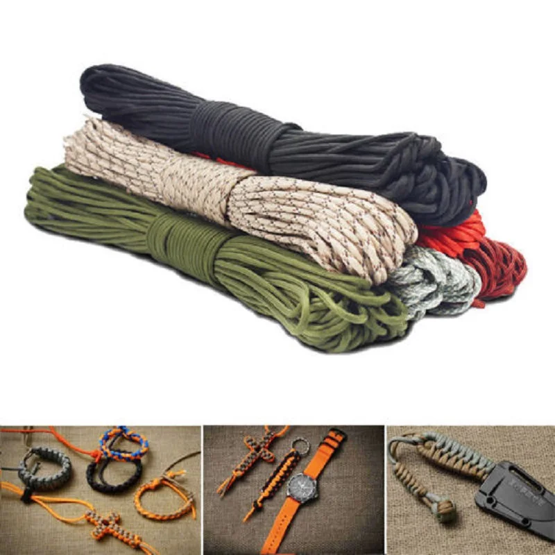 550 фунтов 4 мм полипропиленовый Паракорд веревка для продажи открытый плетеный