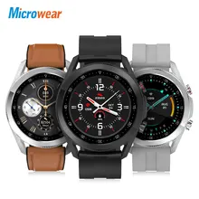 2021 New Microwear L19 Smart Watch BT Call Waterproof ECG  Blood Pressure Heart Rate Fitness Tracker Smartwatch L15 L16