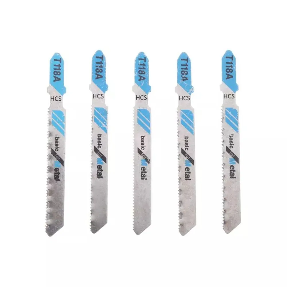 5Pcs/Set Reciprocating Saw Blades T118A HCS Jig For Cutting Wood PVC Plastic Thin Metal | Инструменты