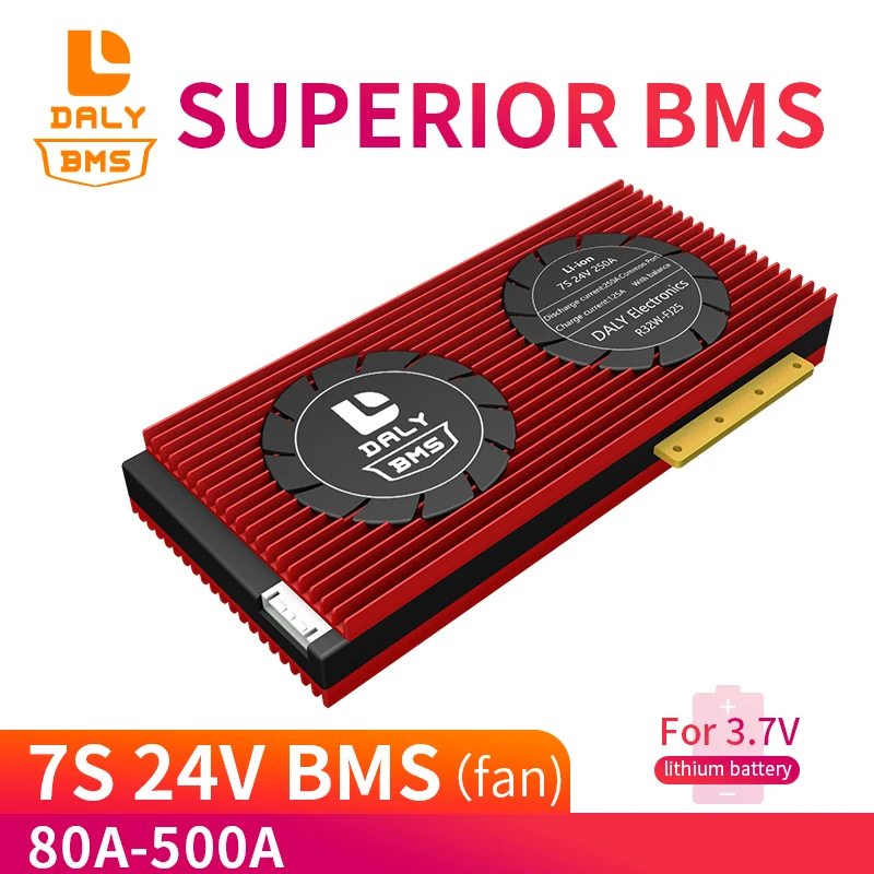 

7S BMS 80A 100A 150A 200A 250A Li-ion Lithium Battery 18650 Charger Solar panel Balance For Drill Motor 24V Inverter