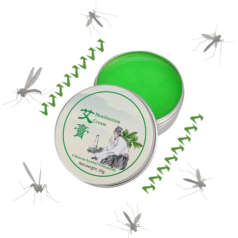 Крем для моксотерапии китайская травяная мазь против укусов комаров домашняя