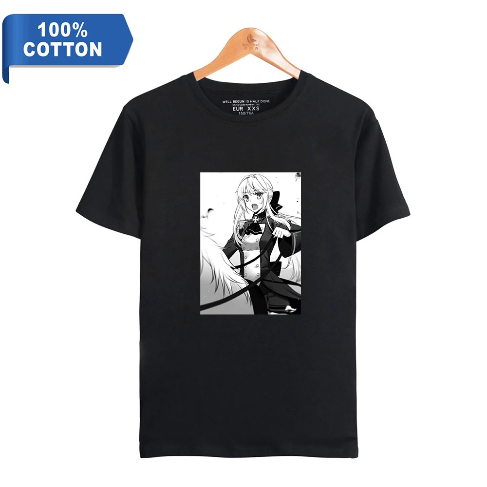 

Fall 2021 Anime How a Realist Hero Rebuilt the Kingdom T shirt Short Sleeve 2D Print 100% Cotton Women/Men Clothes