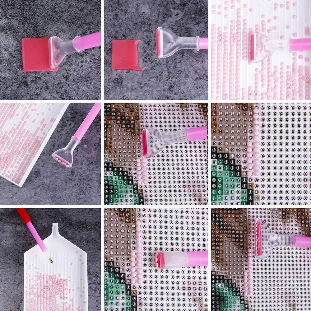 Yikexin 5D инструменты для вышивки картин со стразами и аксессуары роликовые наборы