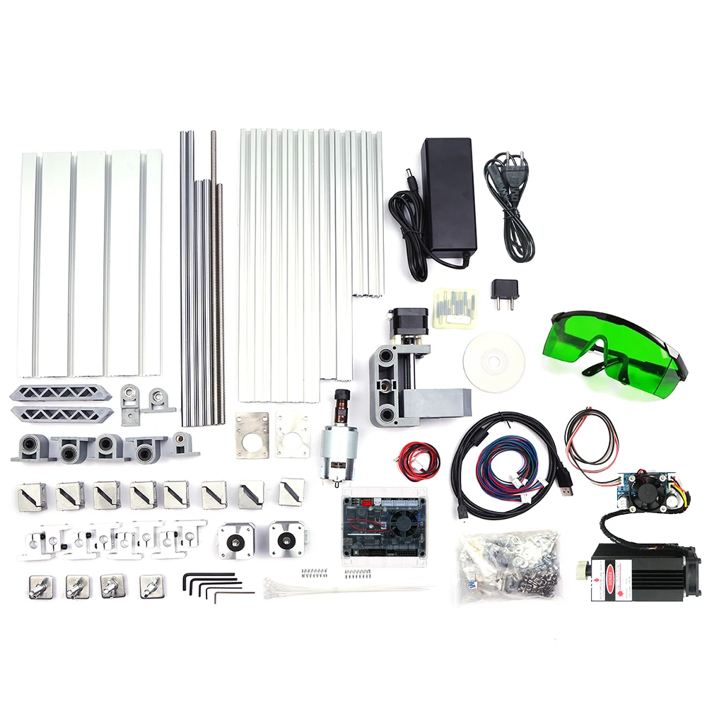 Лазерный гравер CNC3018 фрезерный гравировальный станок с ЧПУ для ПХД ПВХ пластика |