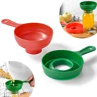 Складная телескопическая Воронка из полипропилена, пластиковая, для дозирования жидкости, мини-Воронка с широким горлышком, кухонные принадлежности