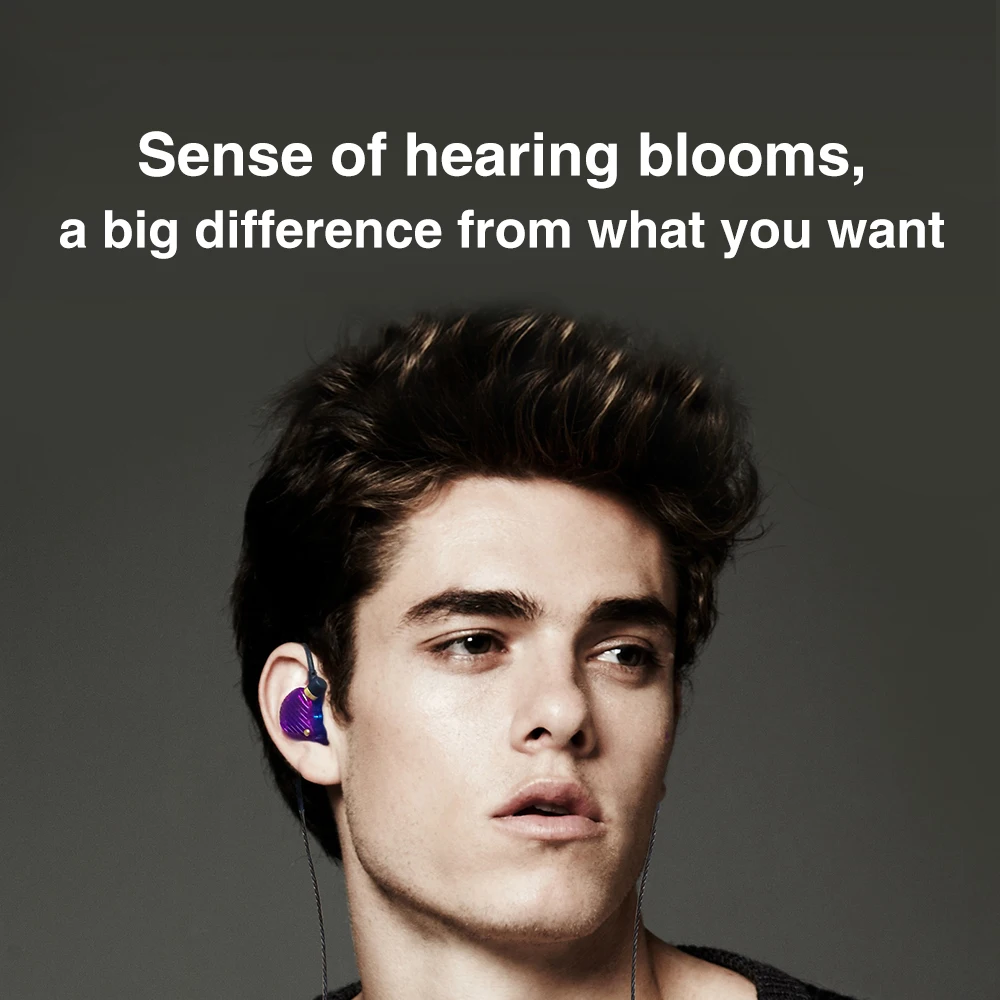 QKZ SK3 наушники с двойным драйвером стерео Бас спортивные для бега HIFI монитор