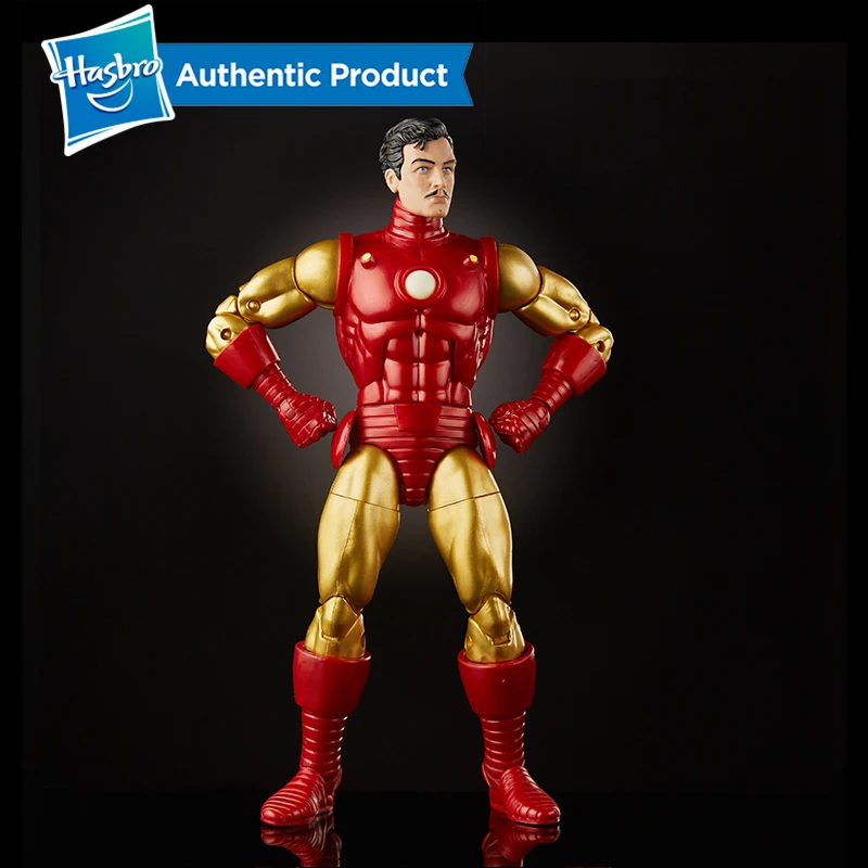 Hasbro серии Marvel Legends 80th anniversary " классические фигурки Железного человека Тони Старка 6 дюймов в стиле комиксов IRO