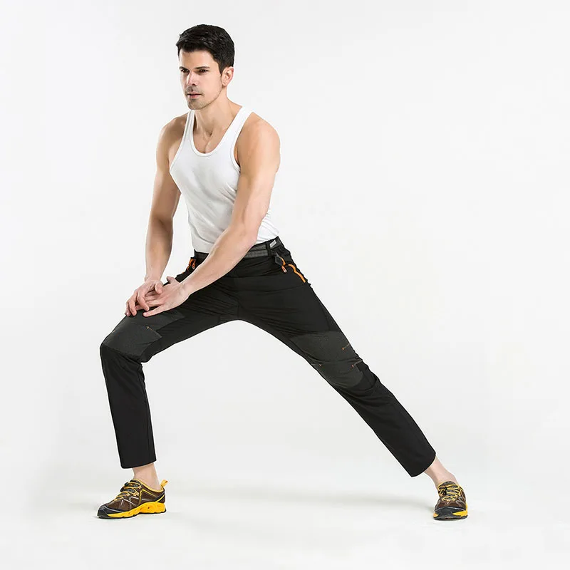 Уличные мужские и женские брюки для рыбалки скалолазания дышащие облегающие