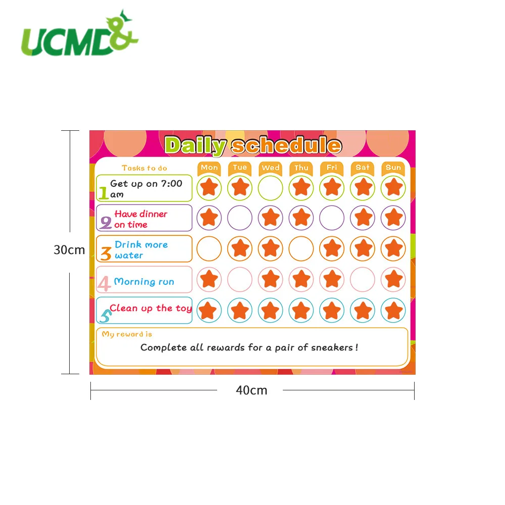 Магнитная белая доска магниты на холодильник еженедельник планировщик