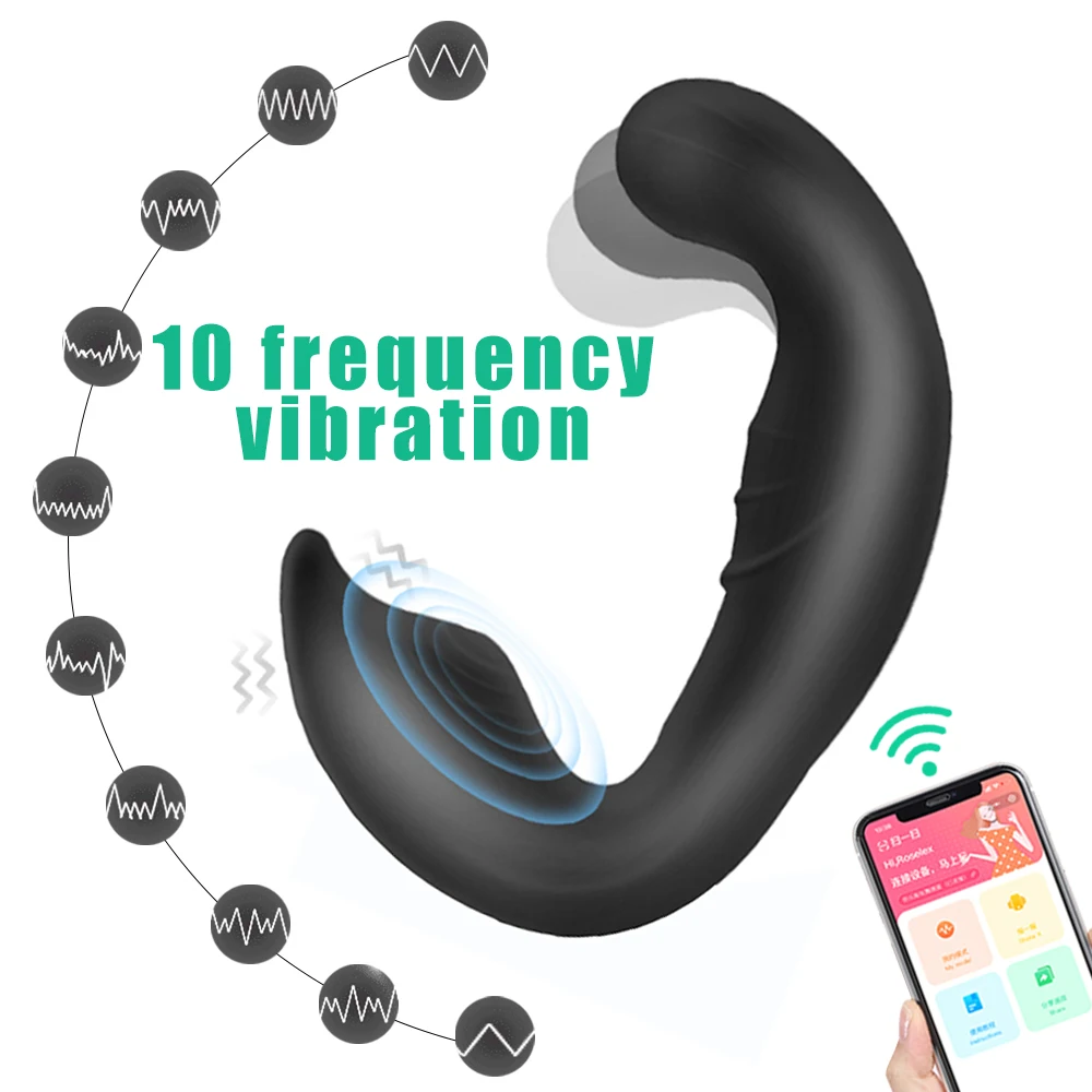 APP Control Anal Vibrator Prostate Massager Stimulator Vibrators Sex Toys For Men Remote Butt Plug Gay Masturbator | Красота и