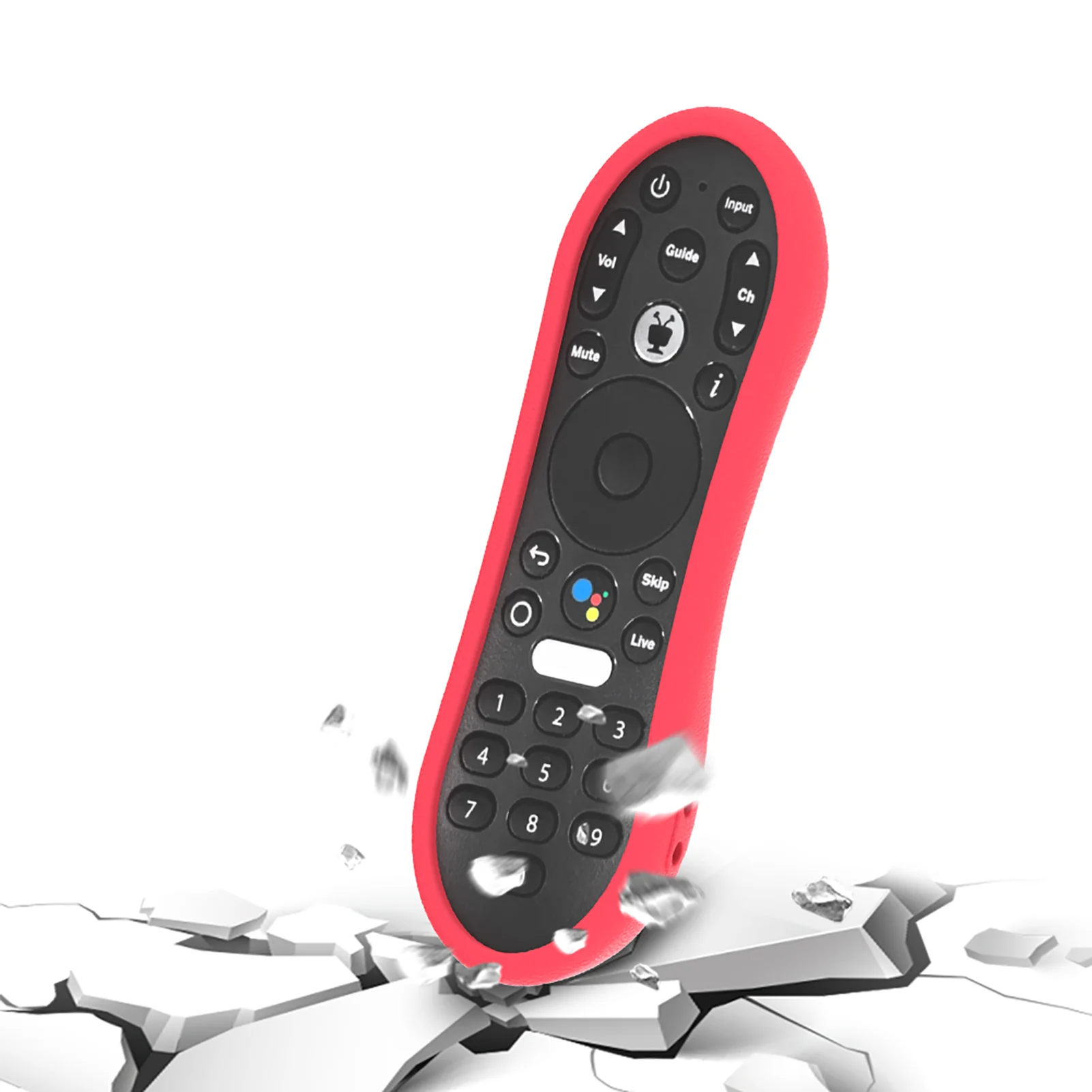 Rondaful Silicone Cover For TiVo Stream 4K Remote Control Shockproof Protective Skin Protection Shell Case | Электроника
