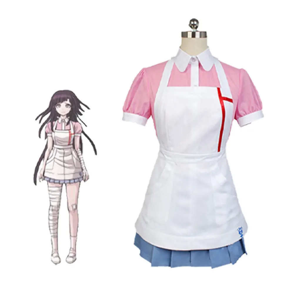 Новый костюм Danganronpa для косплея акамацу КАЕДЕ женская униформа аниме