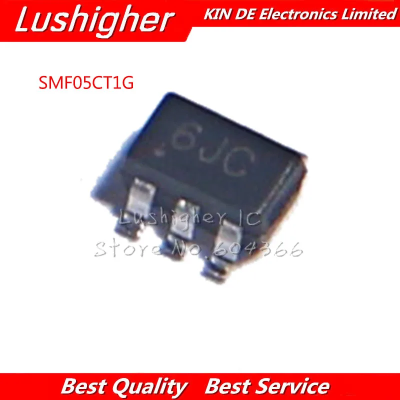 10 шт. SMF05CT1G SC70 6 SMF05 SMF05C SMD SOT23 6|Интегральные схемы| |