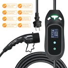 Портативное зарядное устройство для электромобилей 16 А type 1 type 2 EV  BMW, Hyundai, Renault,KIA, Jaguar, Nissan
