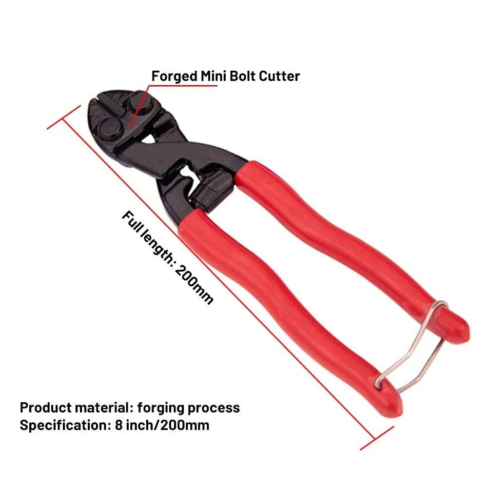 

Mini Bolt Cutter Steel Wire Cutting Plier Steel Multitool Cutting Pliers Crimping Plier Cutter Tool Hand Tools