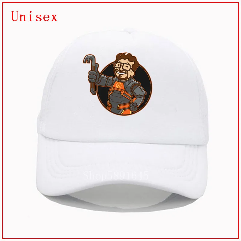 Бейсболка Half life с лямбда-мальчиком Гордоном фриманом и сейфом бейсболка хвостом