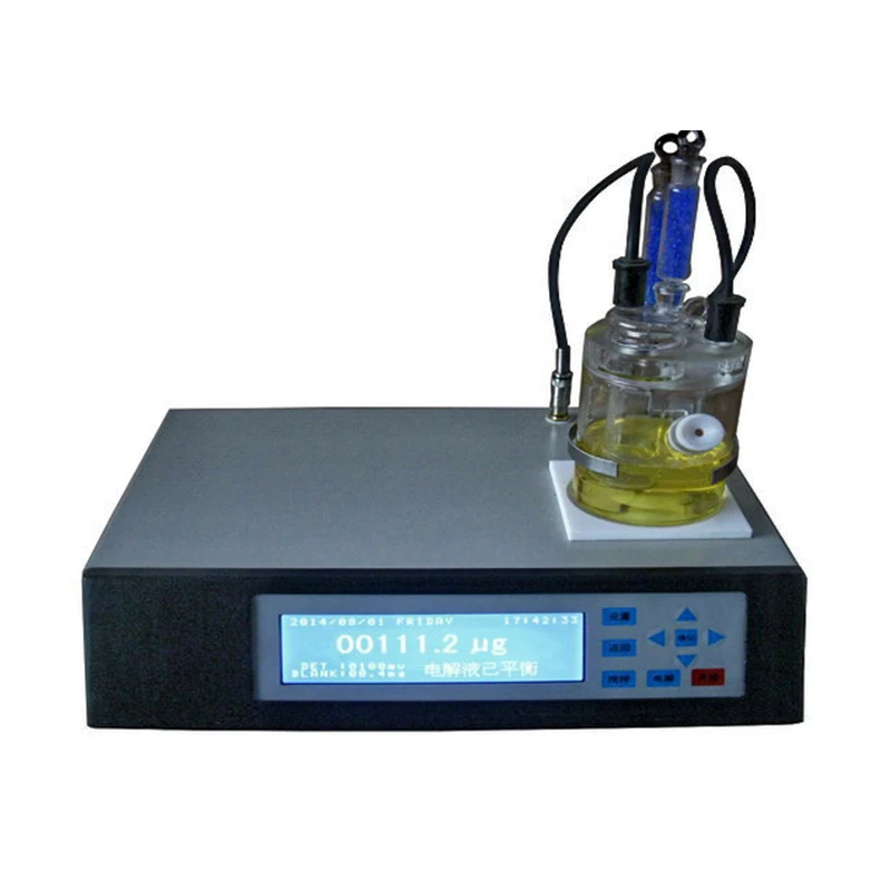 

Portable karl fischer titrator Trace moisture analyzer water content measuring equipment karl fischer titration apparatus