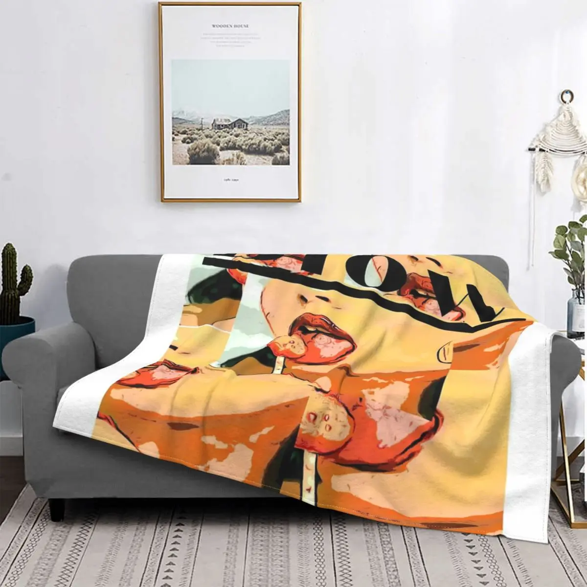 

Manta a cuadros para cama, manta con capucha, manta de felpa de Anime