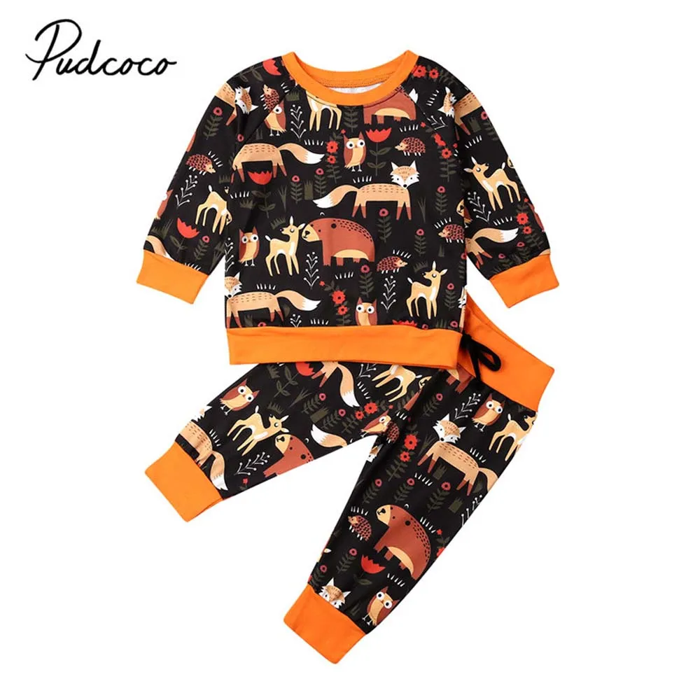 Коллекция 2019 года одежда для малышей на весну и осень с длинным рукавом маленьких