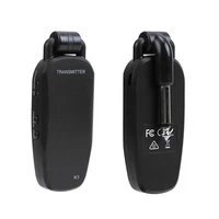 professional wireless guitar bass transmitter receiver system rechargeable portable audio transmitter for electric guitar bass
