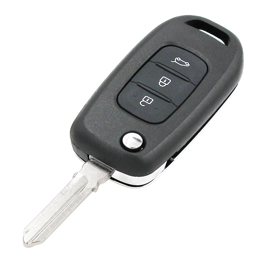 3 кнопки флип дистанционный ключ 433 МГц PCF7961 4A чип для Renault Kadjar Captur Megane 3 символ 2013- CWTWB1G767 HU136 uncut blade