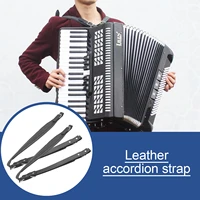 1 pair soft synthetic leather accordion shoulder straps belt 83 110cm adjustable length for bass accordions universal