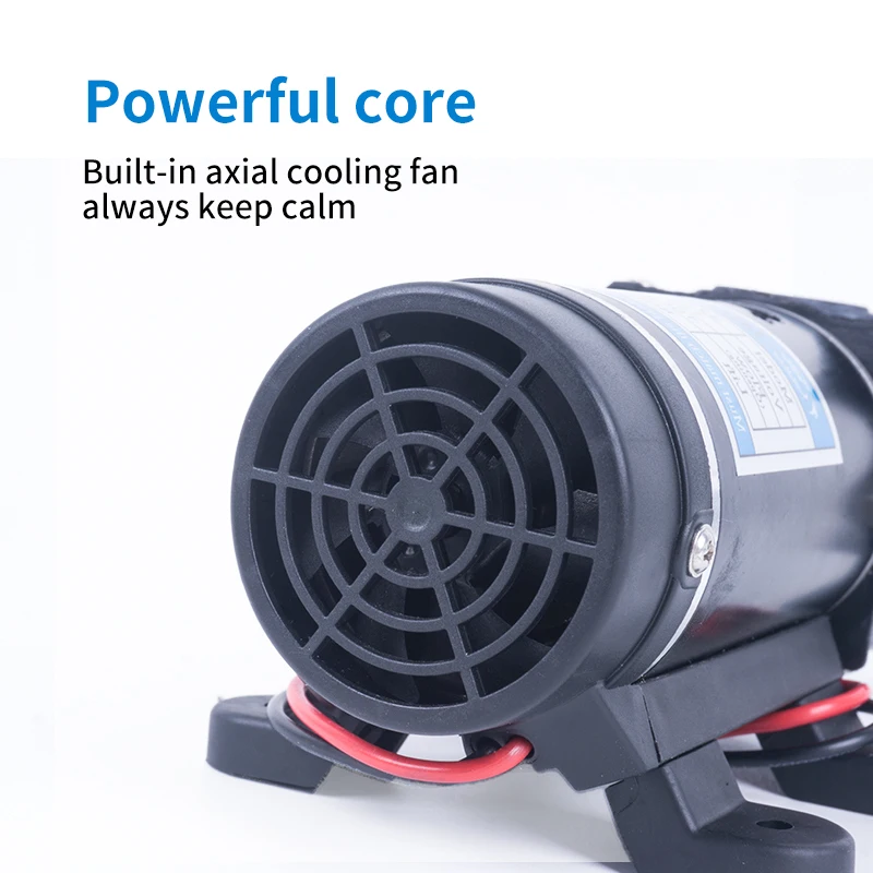12V 24V 120W 10L/мин миниатюрный высокого Давление мембранный насос с автоматическим выключателем с обратным течением Многофункциональный насос работающий на постоянном токе