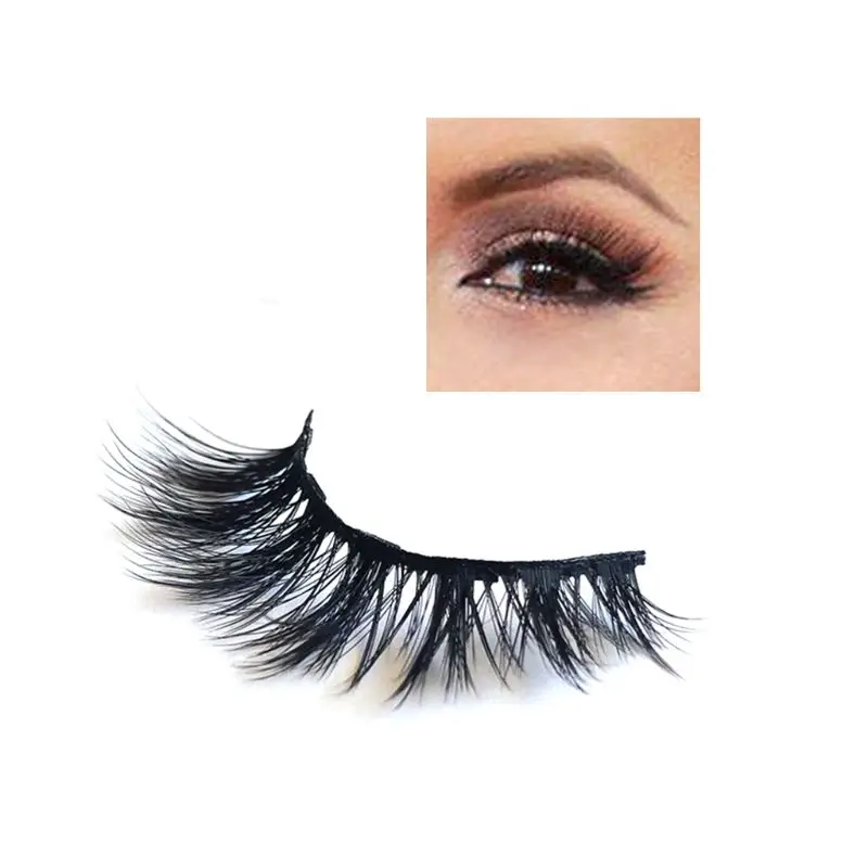 3 пары магнитных ресниц с магнитной подводкой для глаз и пинцетом набор мягких RXJC