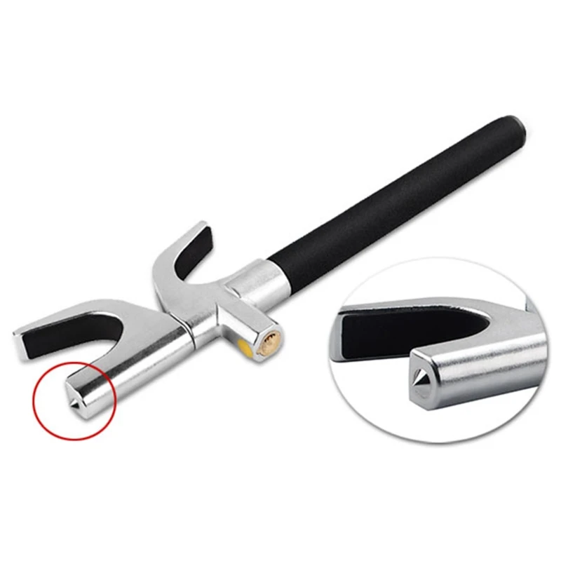 

Car Clutch Pedal Lock Aluminum Alloy Steering Wheel Lock Truck Anti-theft Lock Vehicle Security Lock Tools