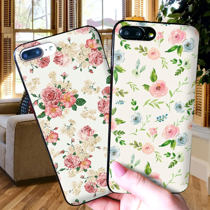 Для маленькой девочки с розами для Xiaomi Redmi Note 5 S2 7 Plus 6x3 3S Pro 4A 4X 5A 6A премьер-чехол mi 9 8