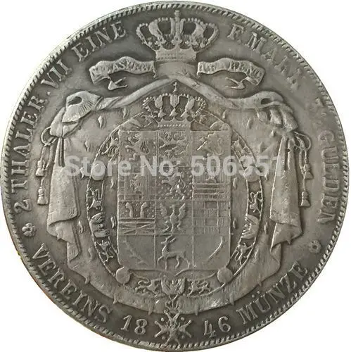 

Germany COIN 1842-1854 Different Date 10 COINS COPY