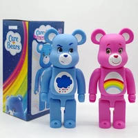 12 inch fashion pvc rainbow bear action figure collectible model hot toy for children the best birthday gift with white box