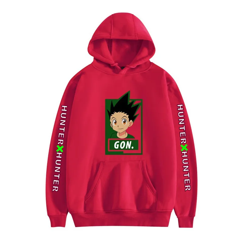

Killua - Hunter x Hunter Hoodies Solid Color Hooded Top Women Sweatshirt Long-sleeved student Autumn Casual Hooded Streetwear