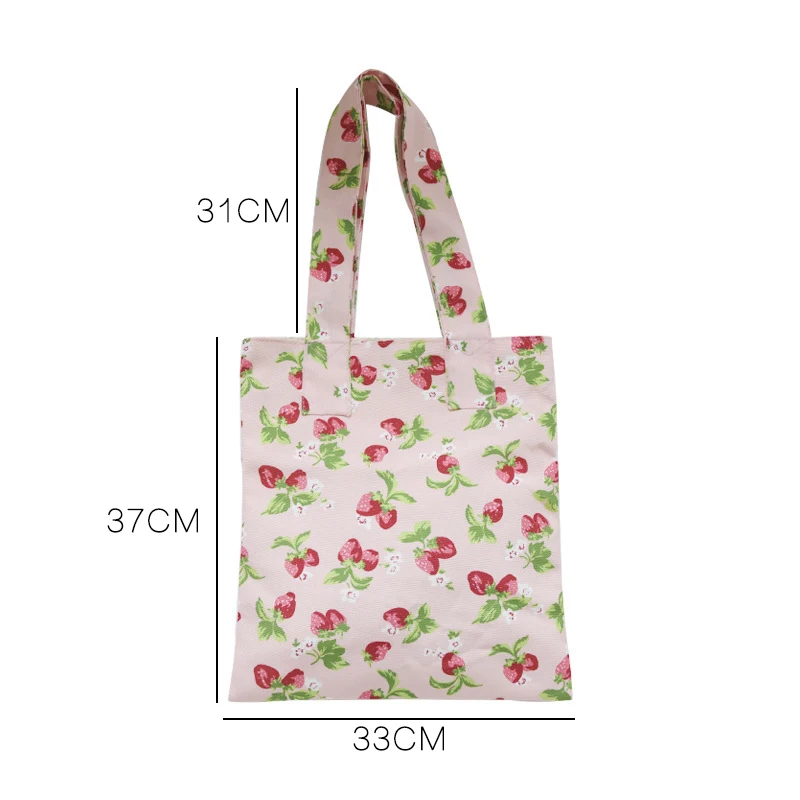 Youda 2019 новая сумка с принтом клубники для девушек портативная Большая
