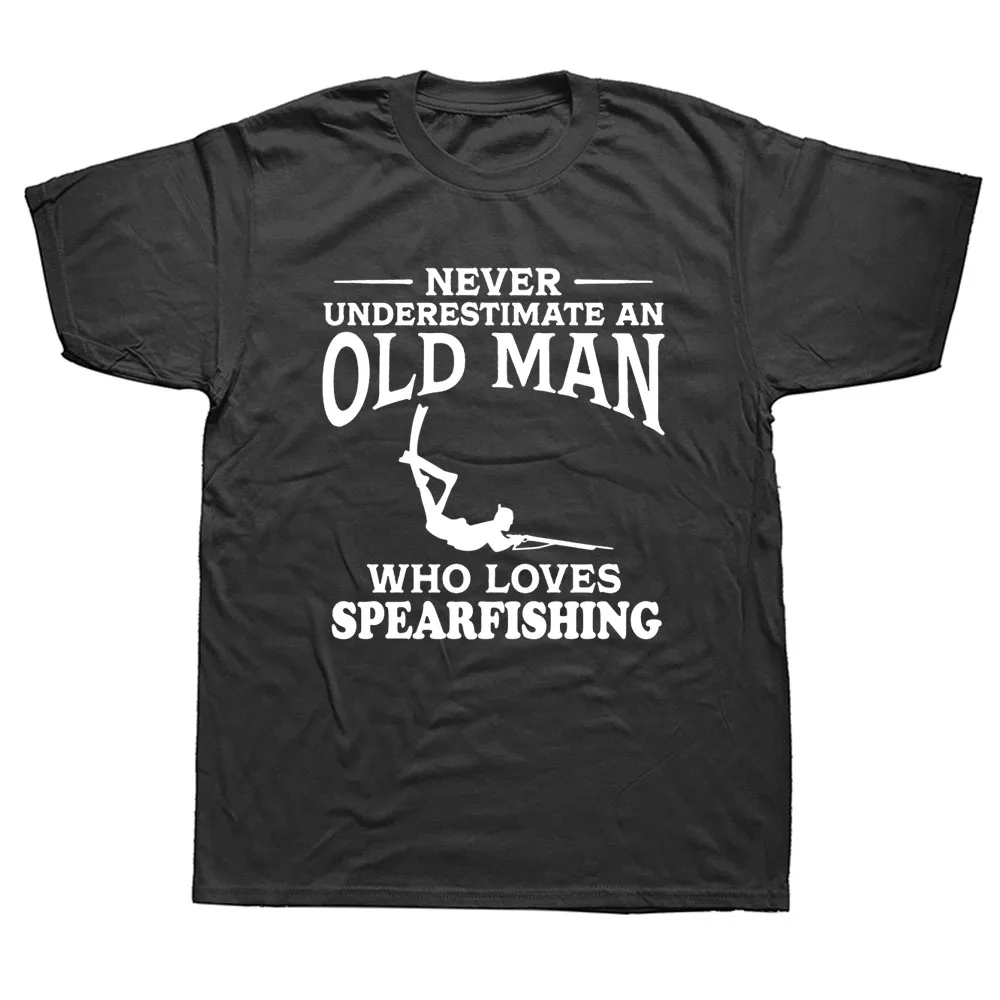 

Футболка с коротким рукавом для подводной охоты, дайвинга, никогда не подучит старого человека