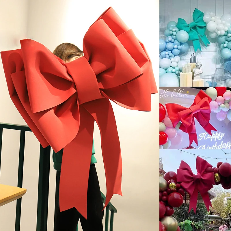 

Large Bowknot DIY Handmade Accessories Make Foam Flower Party Wedding Arch Decor Home Background Wall Hanging Decoration