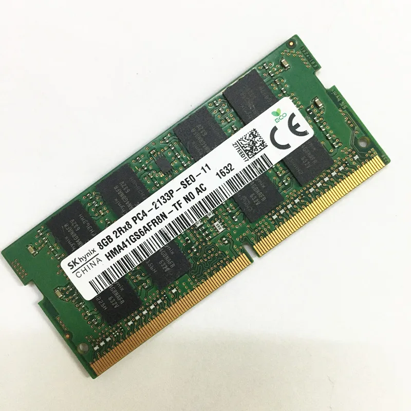 Оперативная память SKhynix DDR4 б/у 8 ГБ 2133 2RX8 PC4-2133P-SE0 | Компьютеры и офис