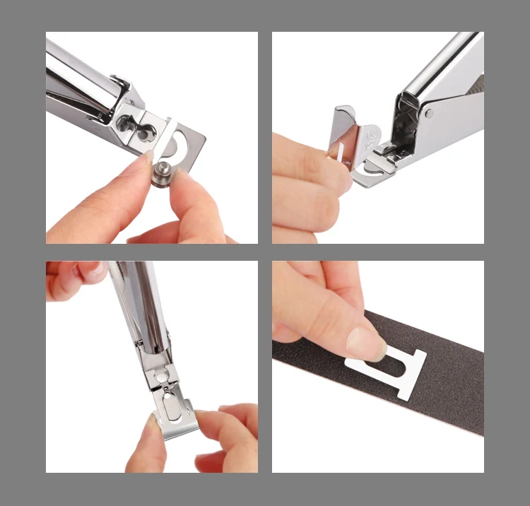 Stainless Steel Nail Clipper Cutting Machine Professional Nail Trimmer Straight-Line Pattern YZJ-1