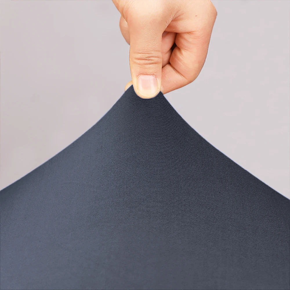 1/2/4/6 эластичные короткие задние чехлы из спандекса для стульев недорогие