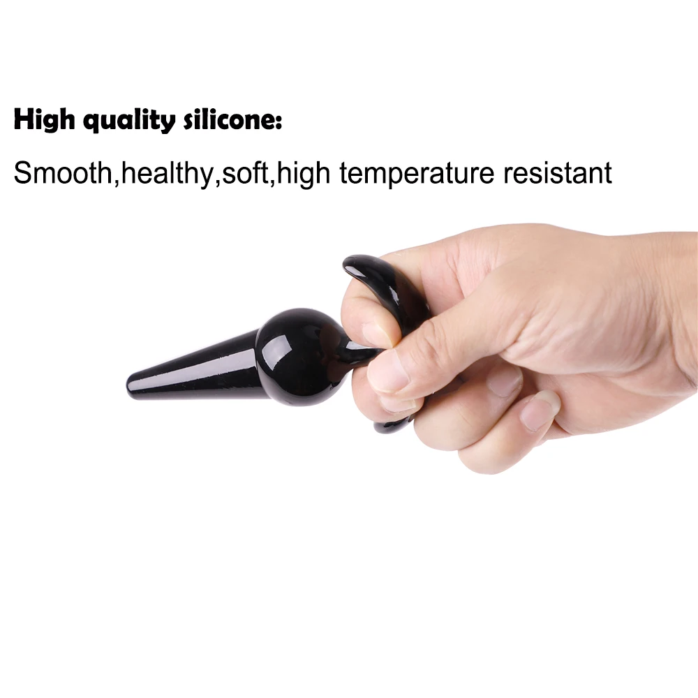 Медицинский силикон 4 шт. набор Anales Plug Тренировочный Набор Анальная пробка и