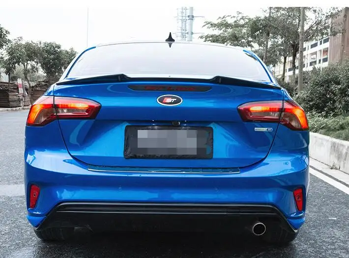 Спойлер для FORD Focus 2019-2020 спойлер фокусировки заднего крыла автомобиля из ABS