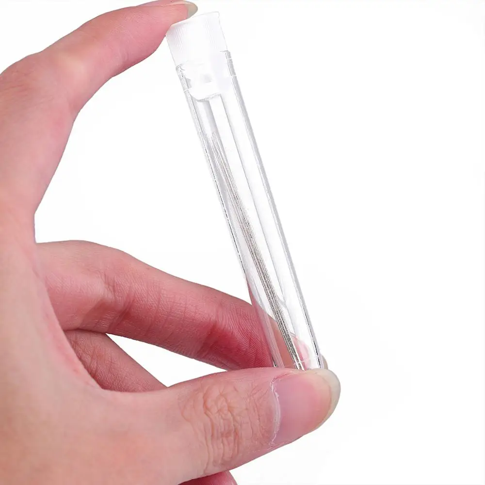 Ручные швейные инструменты с игольчатой трубчатой бутылкой большой глаз бисер